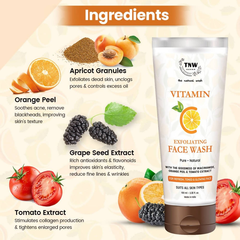 The Natural Wash Vitamin C Exfoliating Face Wash