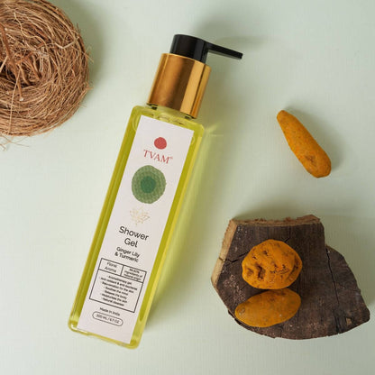 Tvam Tvam Ginger Lily & Turmeric Shower Gel