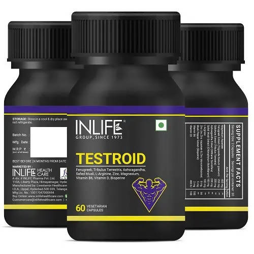 Inlife Testroid Capsules For Men