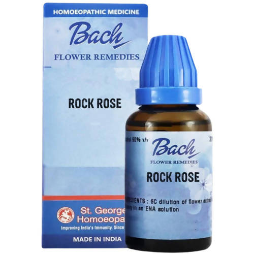 St. George's Bach Flower Remedies Rock Rose