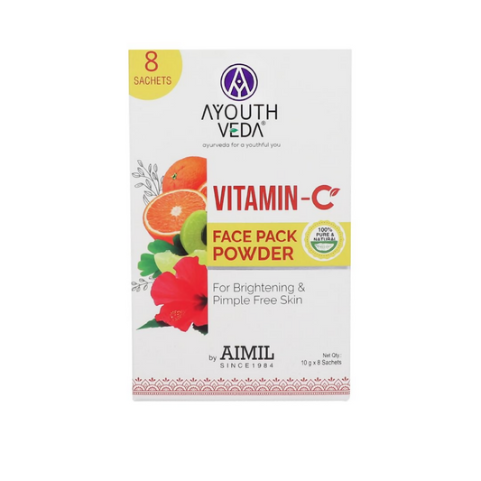 Ayouthveda Vitamin C Face Pack Powder - BUDNEN