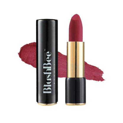 BlushBee Organic Beauty Lip Nourishing Vegan Lipstick - Deep Hue Maroon