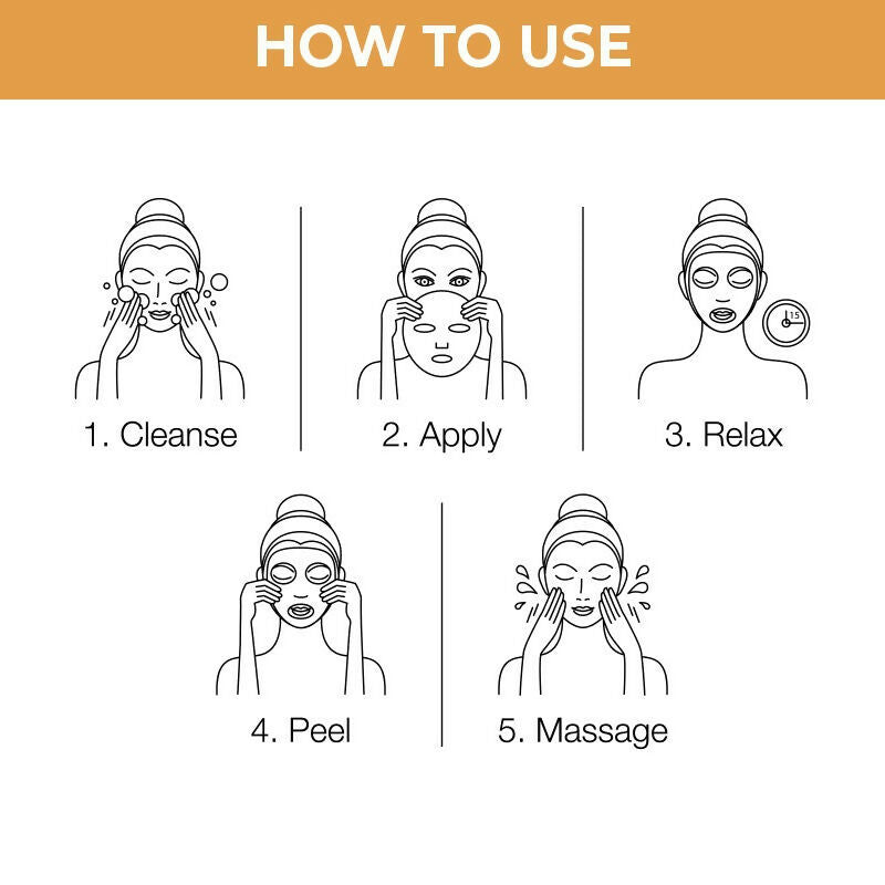 Nykaa Skin Secrets Indian Rituals Besan + Turmeric Sheet Mask For Calm & Moisturised Skin