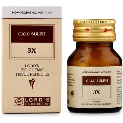 Lord's Homeopathy Calc Sulph Biochemic Tablets