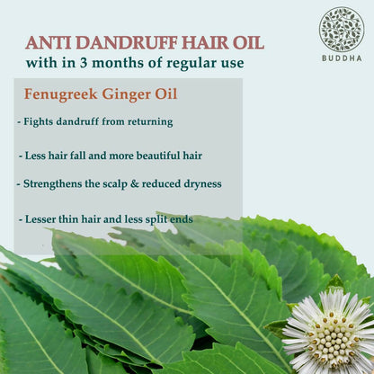 Buddha Natural Dandruff Hair Oil