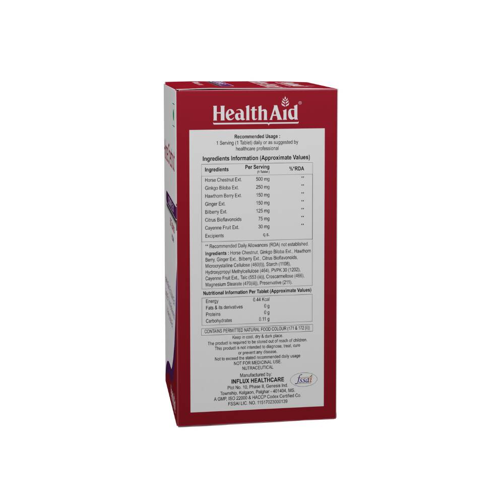 HealthAid Horse Chestnut Complex Tablets