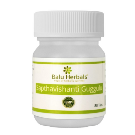 Balu Herbals Sapthavishanti Guggulu