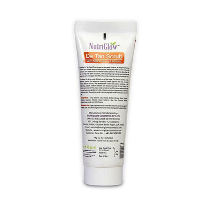 NutriGlow De Tan Scrub With Milk Protein & Mulethi