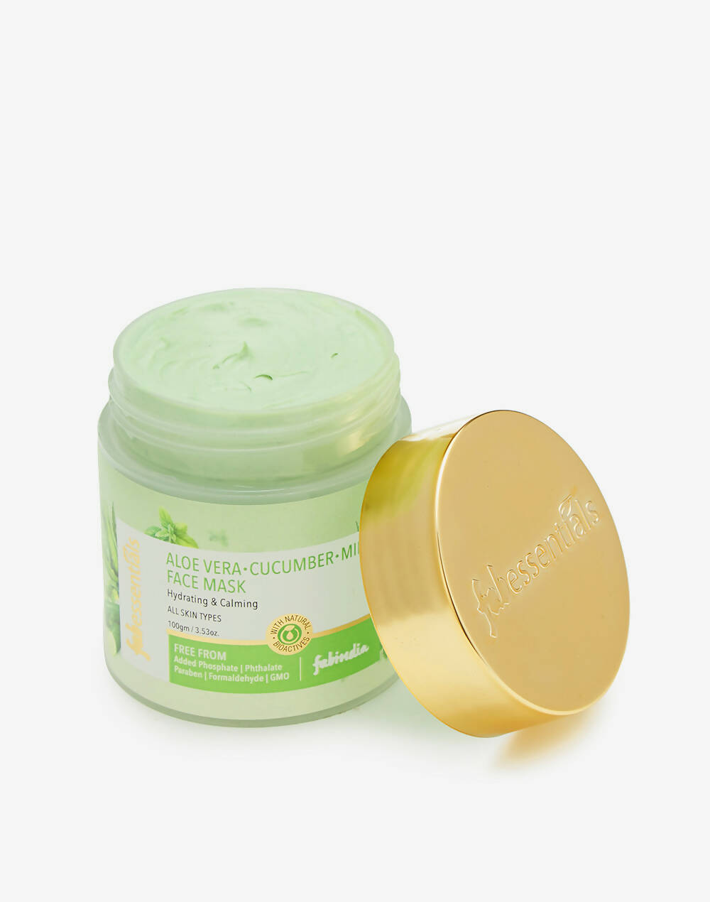 Fabessentials Aloe Vera Cucumber Mint Face Mask