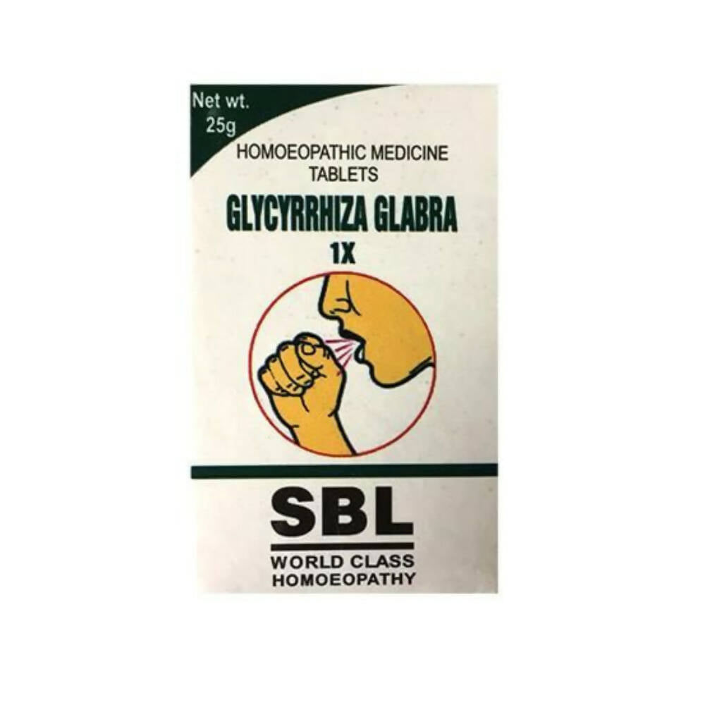 SBL Homeopathy Glycyrrhiza Glabra Tablets - BUDEN
