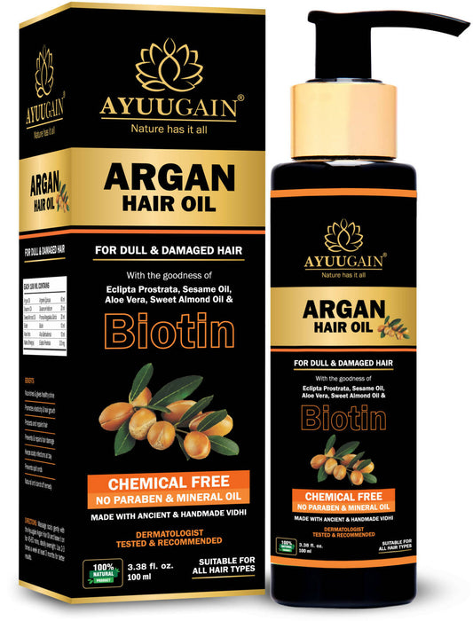 Ayuugain Argan Hair Oil - Buy in USA AUSTRALIA CANADA