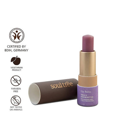 Soultree Viola & Kokum Butter Lip Balm