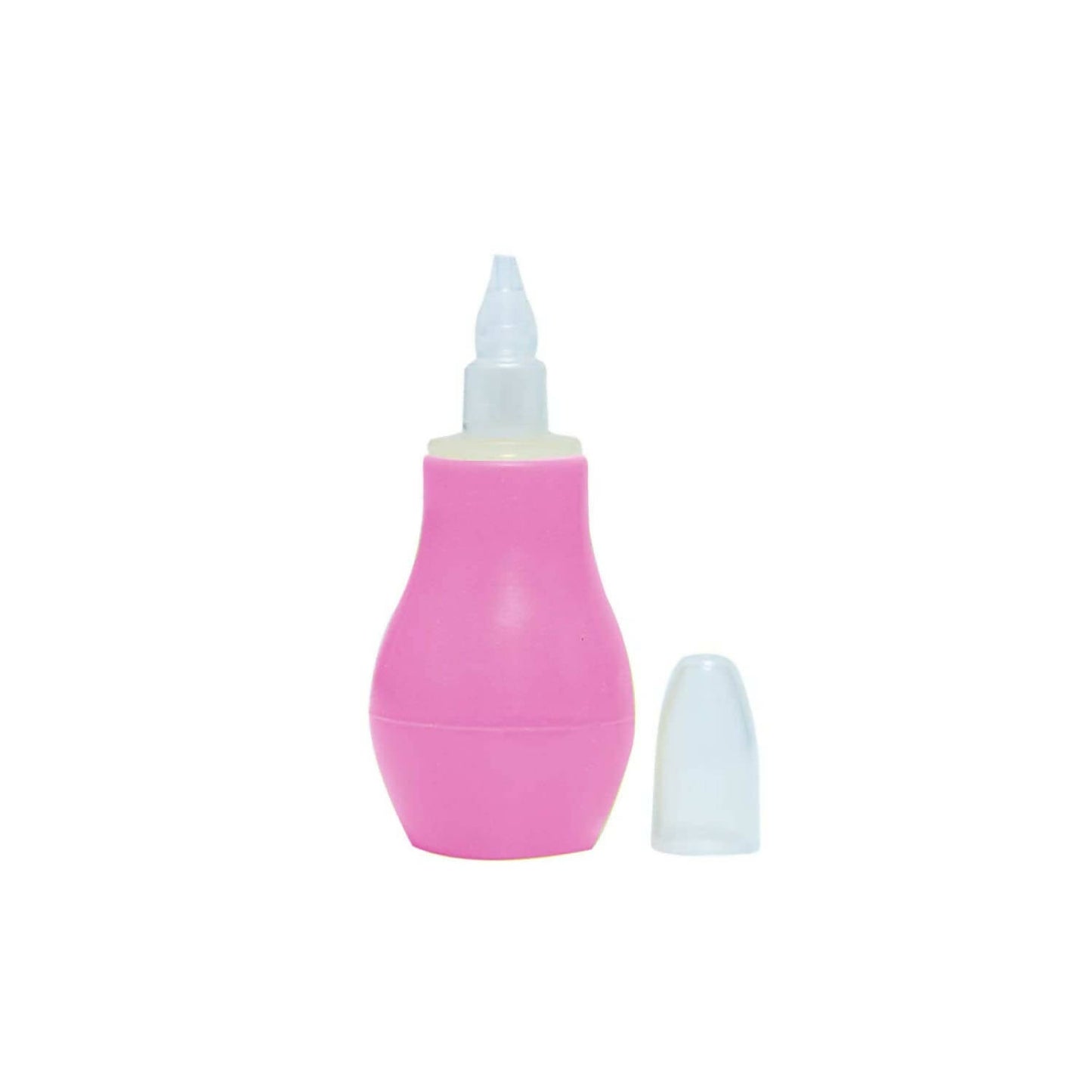 Safe-O-Kid Silicone Baby Nasal Aspirator, Vacuum Sucker, Instant Relief From Blocked Baby Nose Cleaner, Pink -  USA, Australia, Canada 
