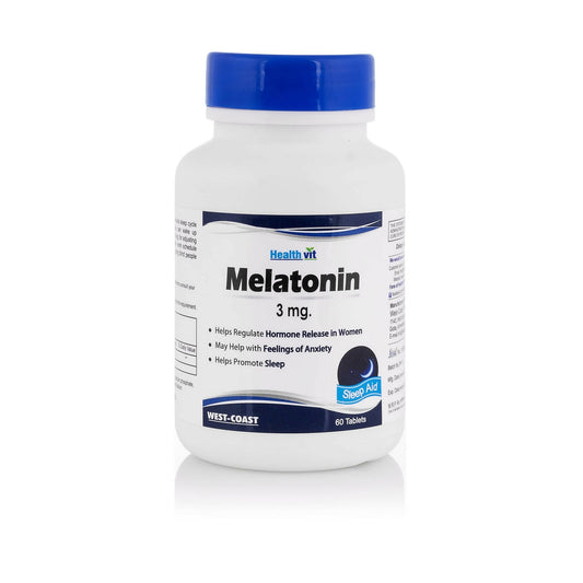 Healthvit Melatonin 3mg Tablets for Sleep - usa canada australia