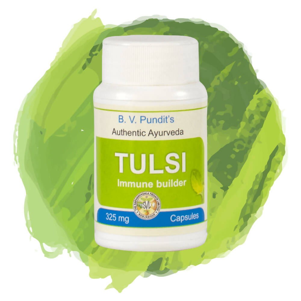 B V Pundit's Tulsi Capsules - usa canada australia