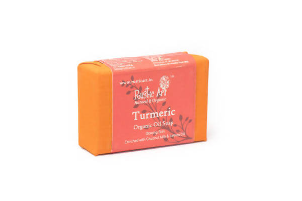 Rustic Art Turmeric Organic Oil Soap