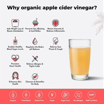 Wellbeing Nutrition Organic Apple Cider Vinegar-Unflavored