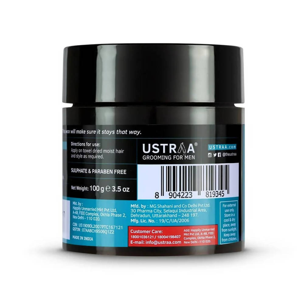 Ustraa Hair Wax Strong Hold - Wet Look