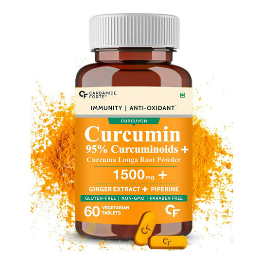 Carbamide Forte Curcumin with Ginger Extract, Piperine Tablets - usa canada australia