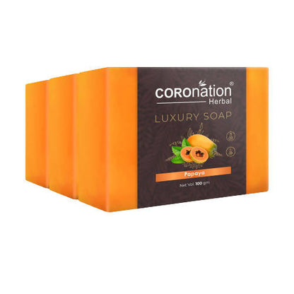 Coronation Herbal Papaya Luxury Soap - usa canada australia