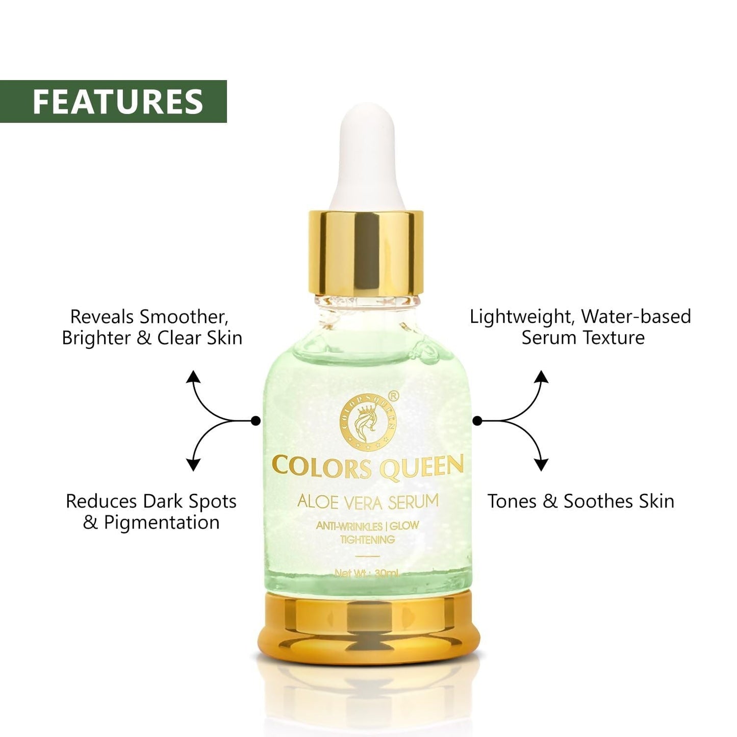 Colors Queen Aloe Vera Face Serum