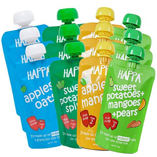 Happa Organic For Little one Combo -  USA, Australia, Canada 