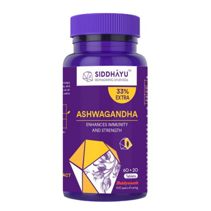 Siddhayu Ayurveda Ashwagandha Tablets
