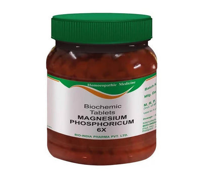 Bio India Homeopathy Magnesium Phosphoricum Biochemic Tablets