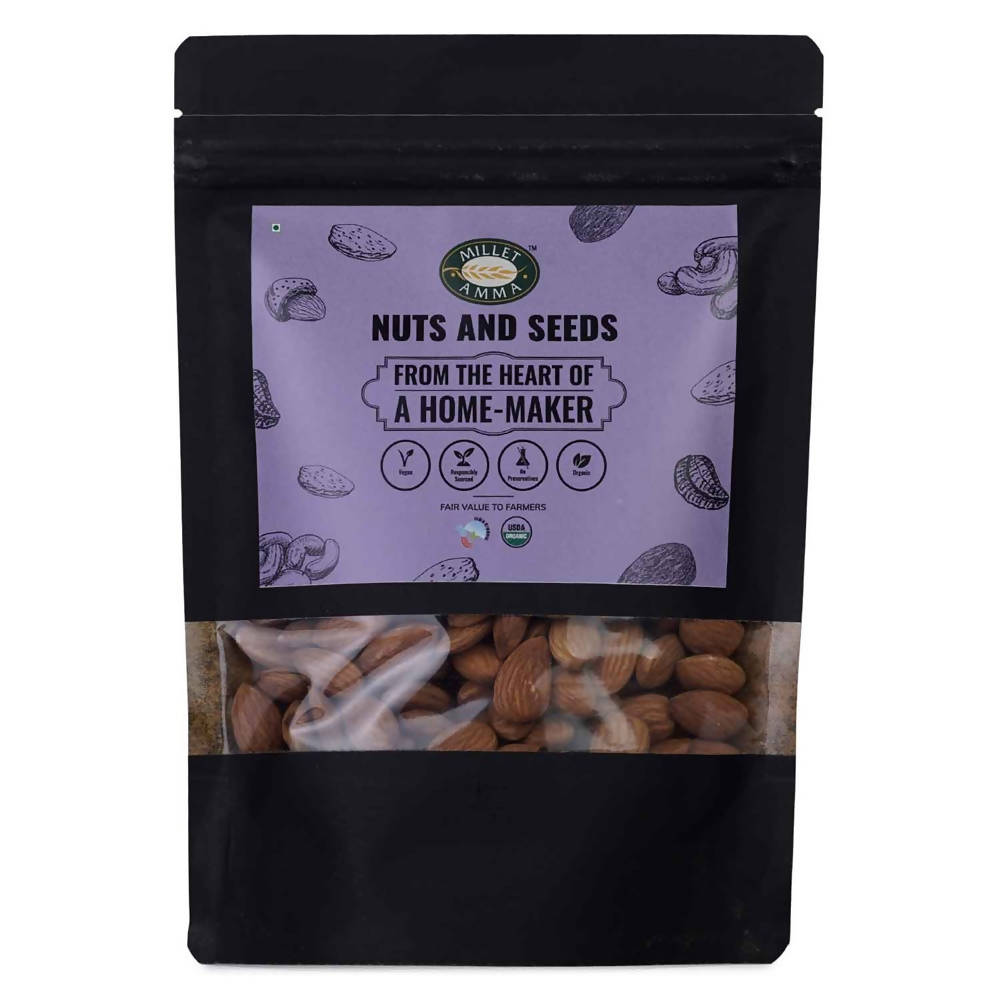 Millet Amma Organic Almonds (Badam)