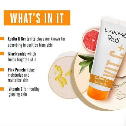 Lakme 9to5 Vitamin C Clay Mask