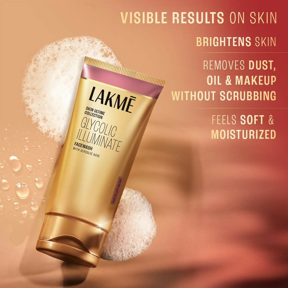 Lakme Glycolic Illuminate Facewash with Glycolic Acid