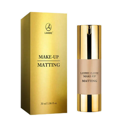 Lambre Classic Make-Up Matting Foundation (01 Natural Shade) -  USA 