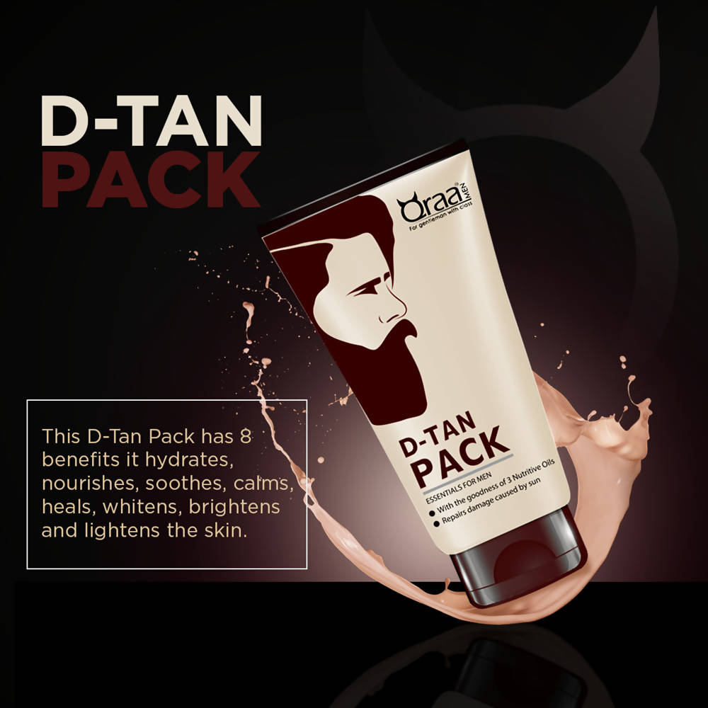 Qraa Men De-Tan Pack for Men