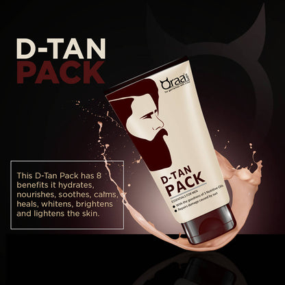 Qraa Men De-Tan Pack for Men