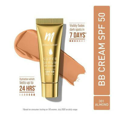 MyGlamm Super Serum BB Cream - 301 Almond