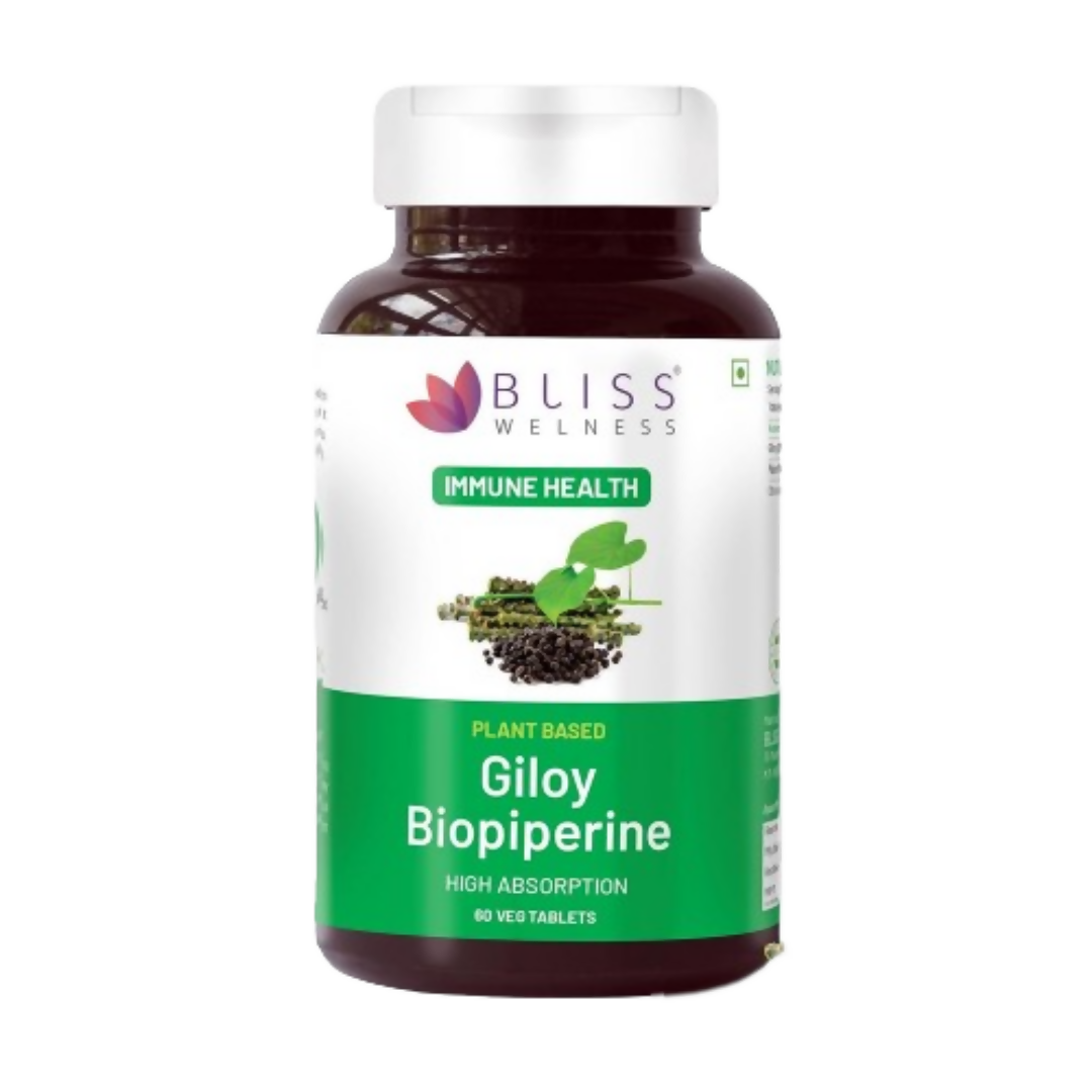 Bliss Welness Giloy Biopiperine Tablets -  usa australia canada 