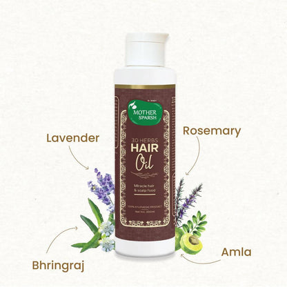 Mother Sparsh 30 Herbs Hair Oil