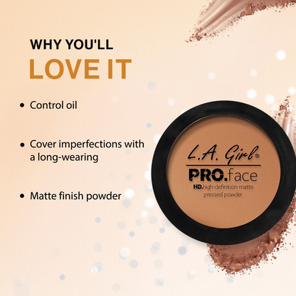 L.A. Girl HD PRO Face Pressed Powder - Toffee