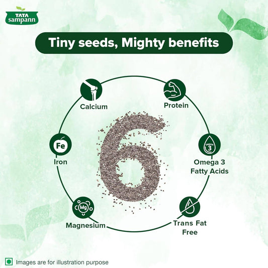 Tata Sampann Premium Chia Seeds