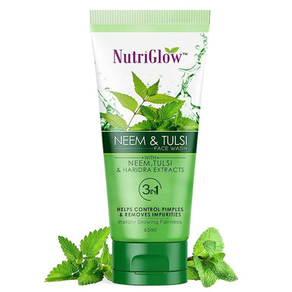 NutriGlow Neem & Tulsi Face Wash - BUDNE