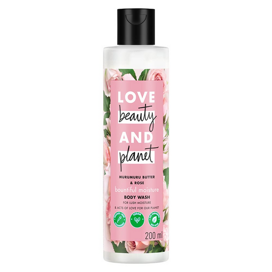 Love Beauty And Planet Murumuru Butter and Rose Body Wash - usa canada australia