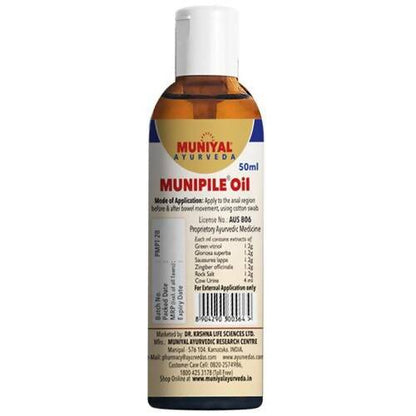 Muniyal Ayurveda Munipile Oil
