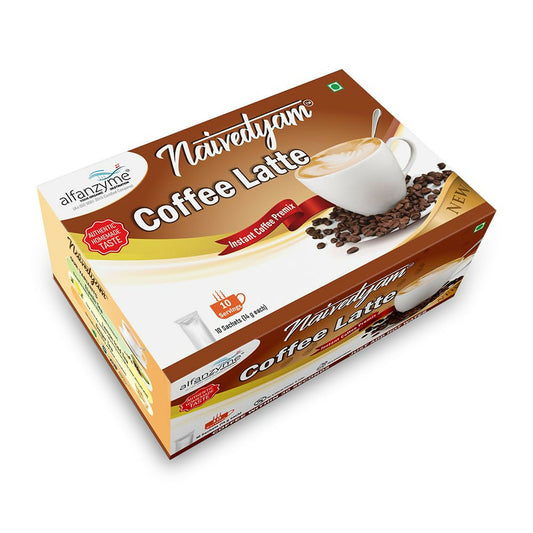 Naivedyam Instant Coffee Latte Premix Powder Sachets