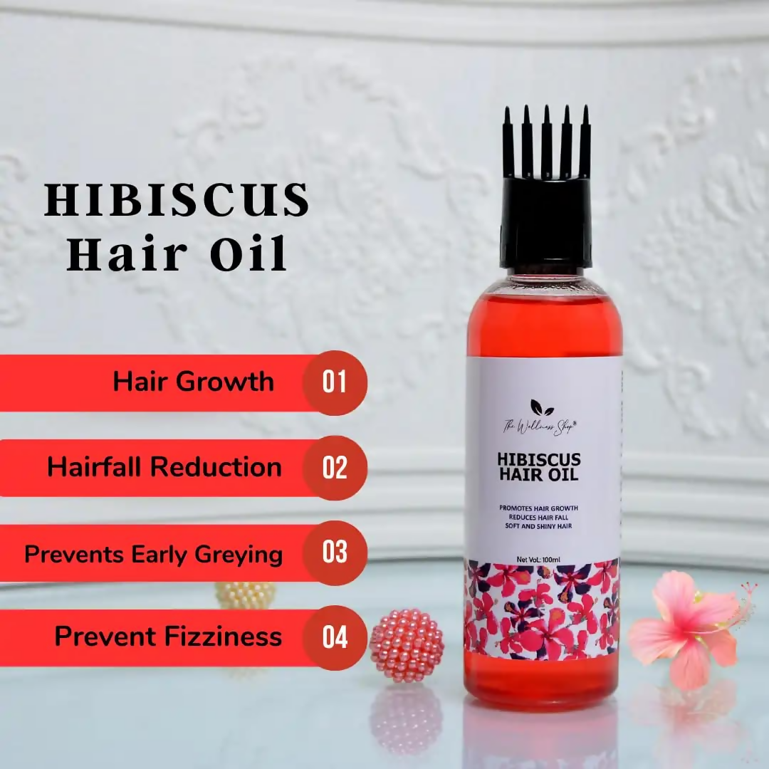 The Wellness Shop Hibiscus Hair Oil