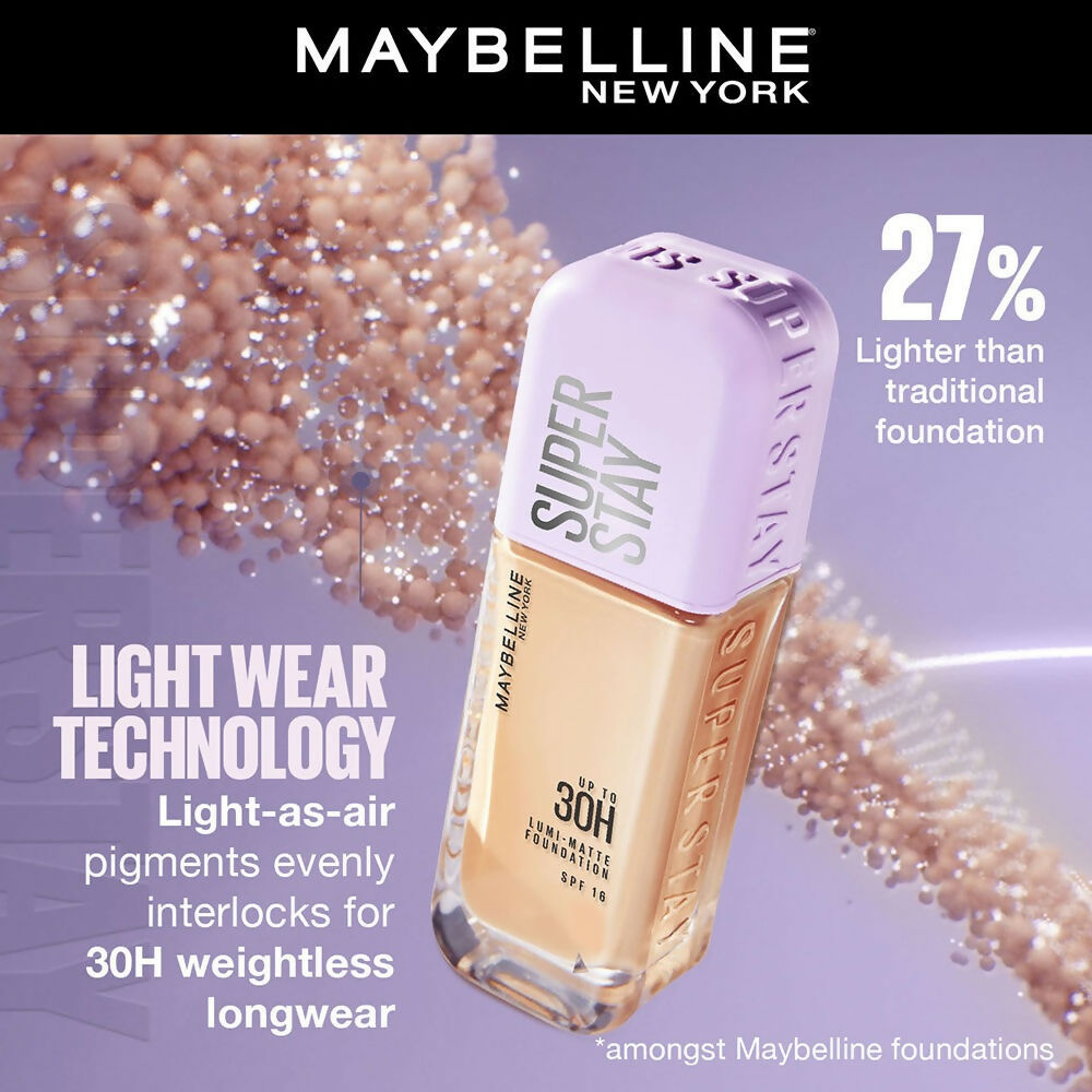 Maybelline New York Super Stay Lumi-Matte Liquid Foundation - 125