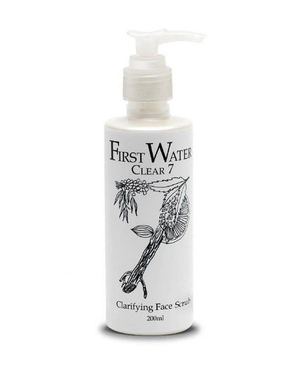 First Water Clear 7 Clarifying Face Scrub - BUDNE