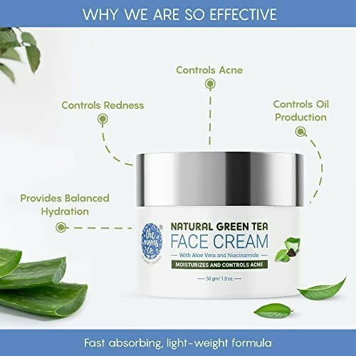 The Moms Co.Natural Green Tea Face Cream