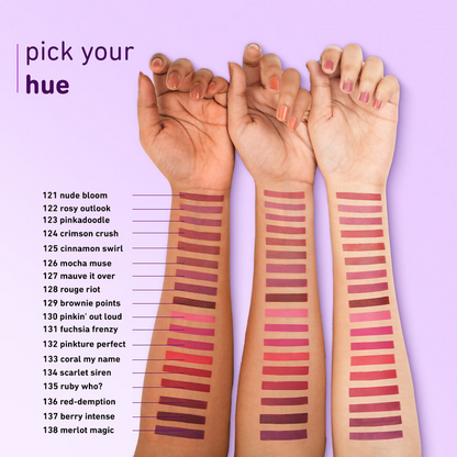 Plum Butter Cr??me Matte Lipstick Rosy Outlook - 122 (Mauve)