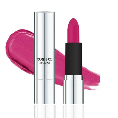 Flicka Tomato Purple Matte Finish Lipstick Shade 20 - BUDNE