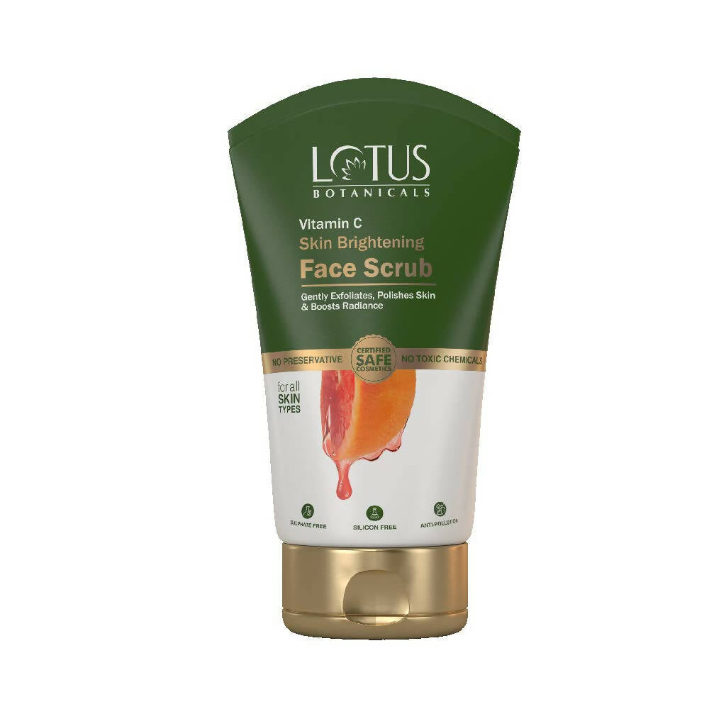 Lotus Botanicals Vitamin C Skin Brightening Face Scrub - BUDNE